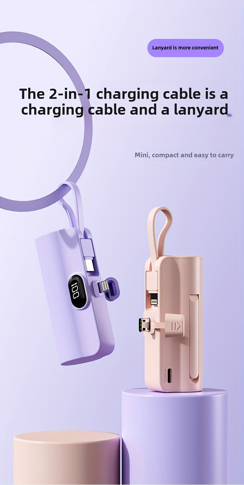 PocketVolt 5K | Mini Portable Charger