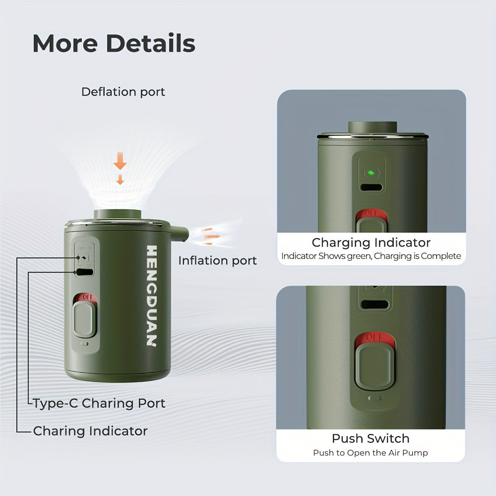 AeroPump V2 | Rechargeable Vacuum & Air Pump