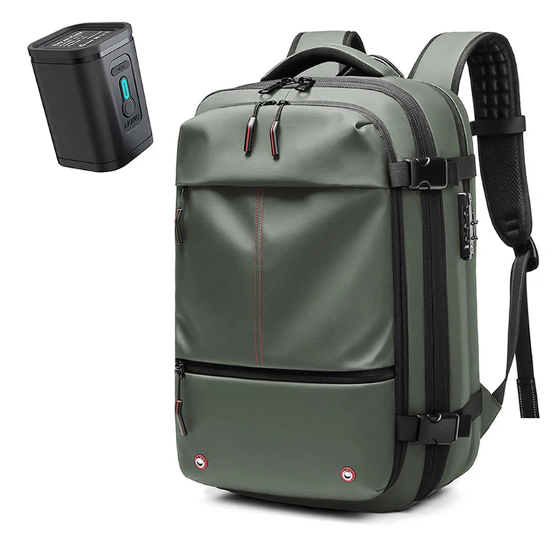 VacuGuardPack 50 | Advanced Vacuum Compression & Security Backpack