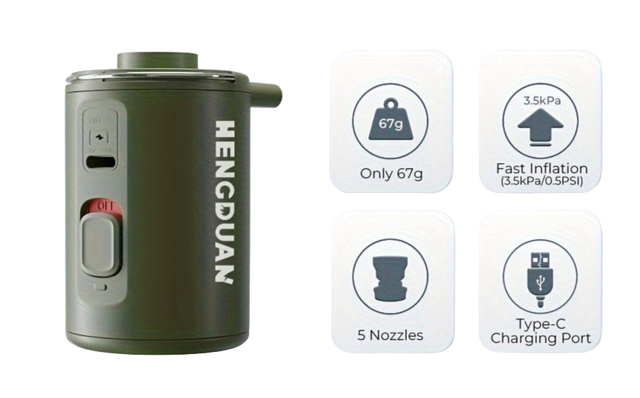 AeroPump V2 | Rechargeable Vacuum & Air Pump