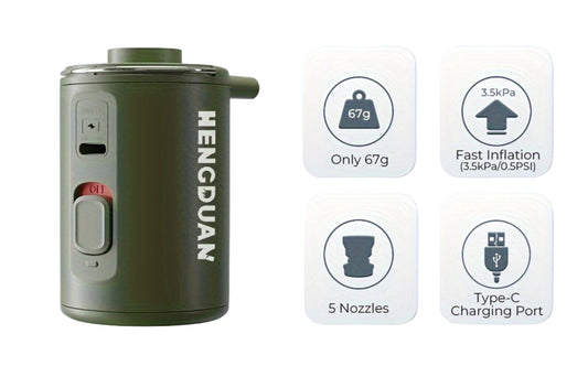 AeroPump V2 | Rechargeable Vacuum & Air Pump