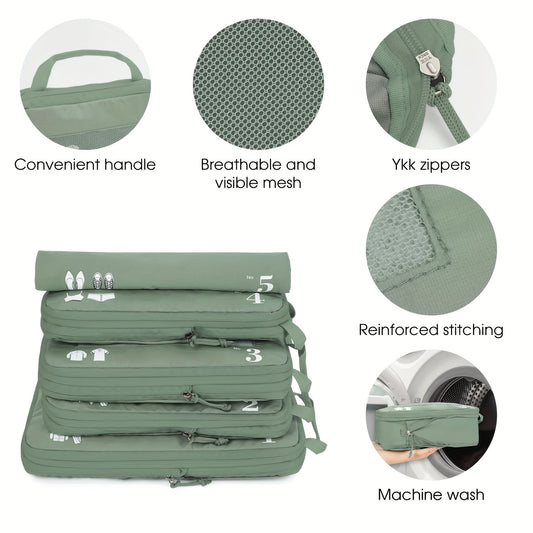 SpaceFlex 5 | Compression Set for Travel & Home