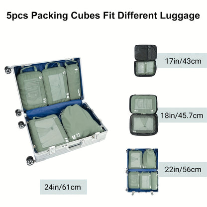 SpaceFlex 5 | Compression Set for Travel & Home