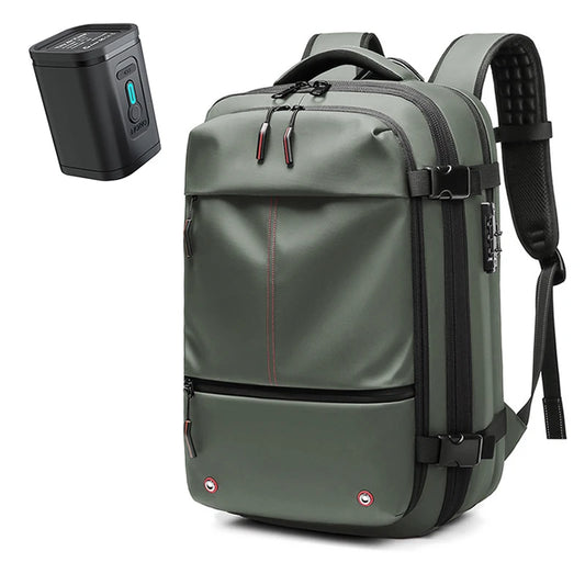 VacuGuardPack 50 | Advanced Vacuum Compression & Security Backpack