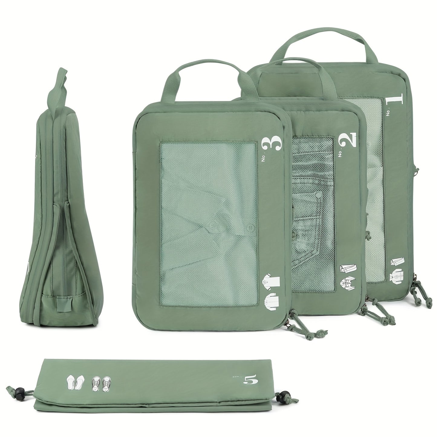 SpaceFlex 5 | Compression Set for Travel & Home