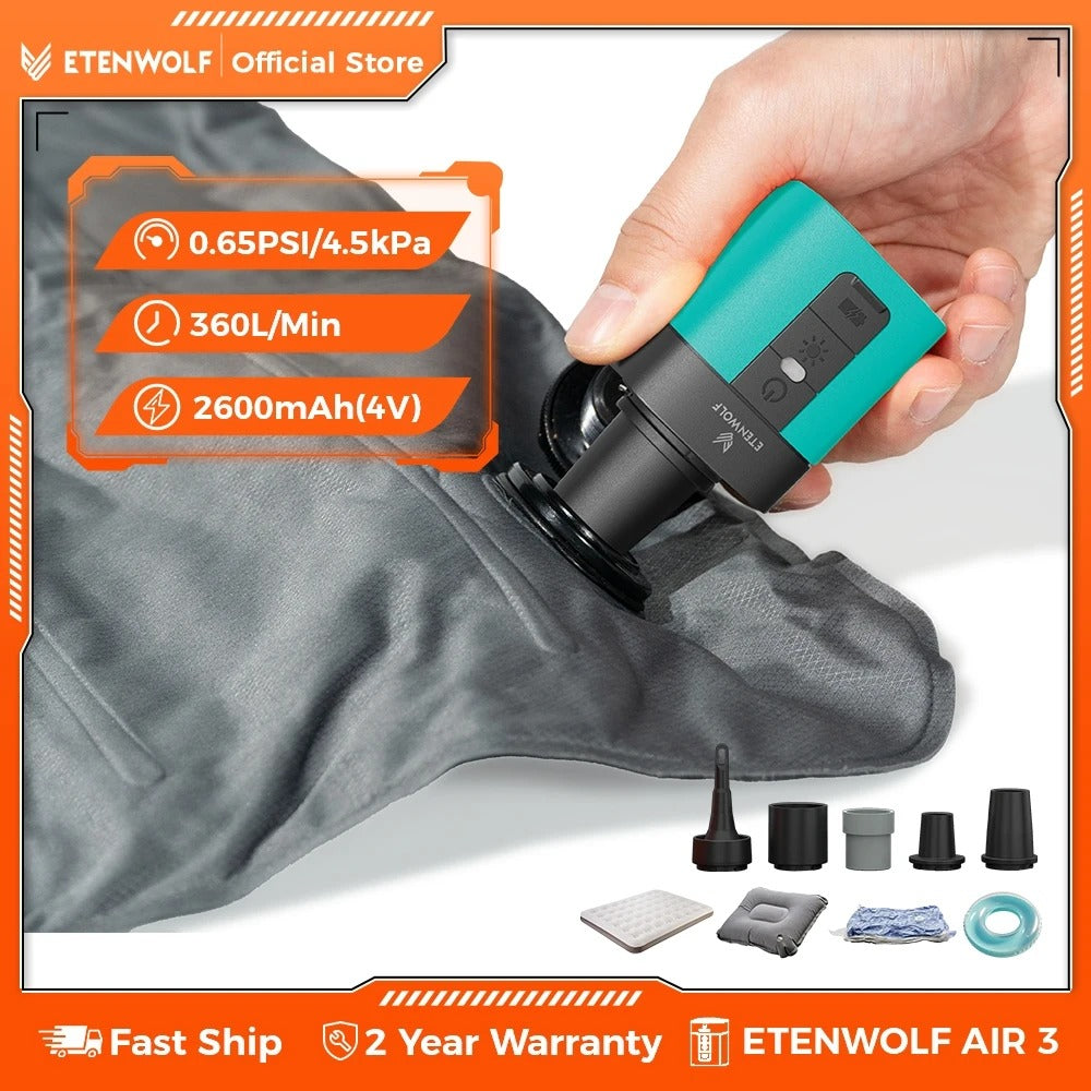 AeroPump V2 | Rechargeable Vacuum & Air Pump